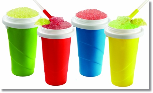 Make healthy slush for the kids