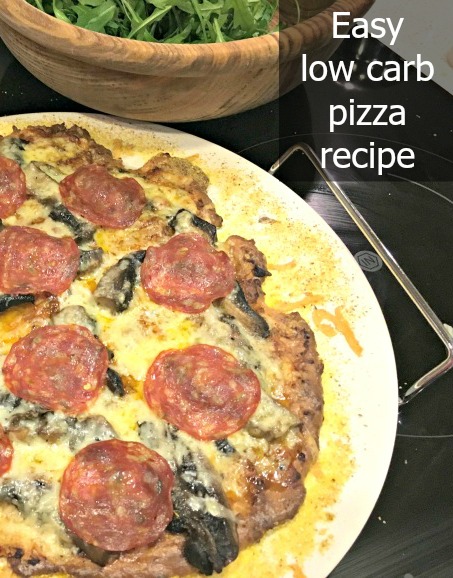 Low carb Pizza recipe pinterest