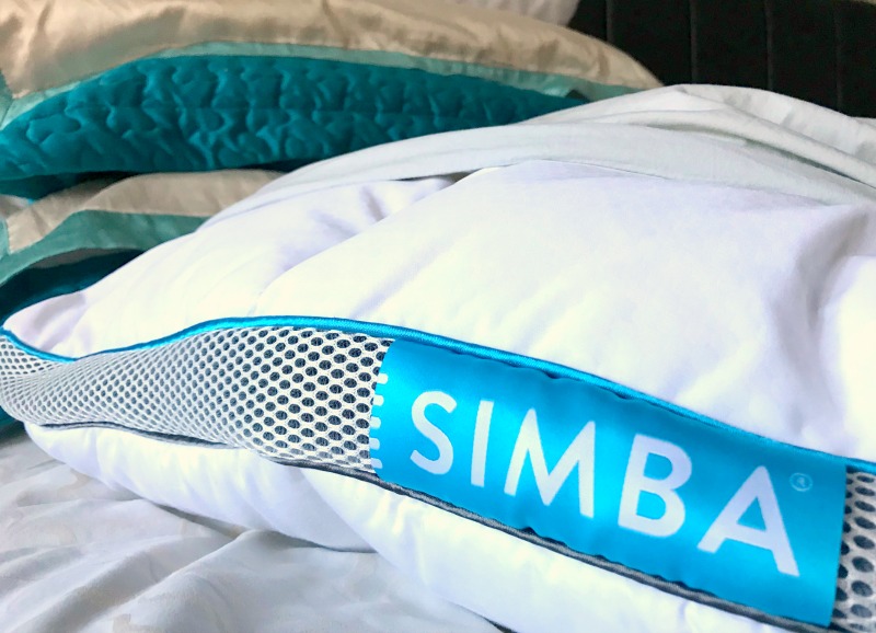 A customisable simba pillow